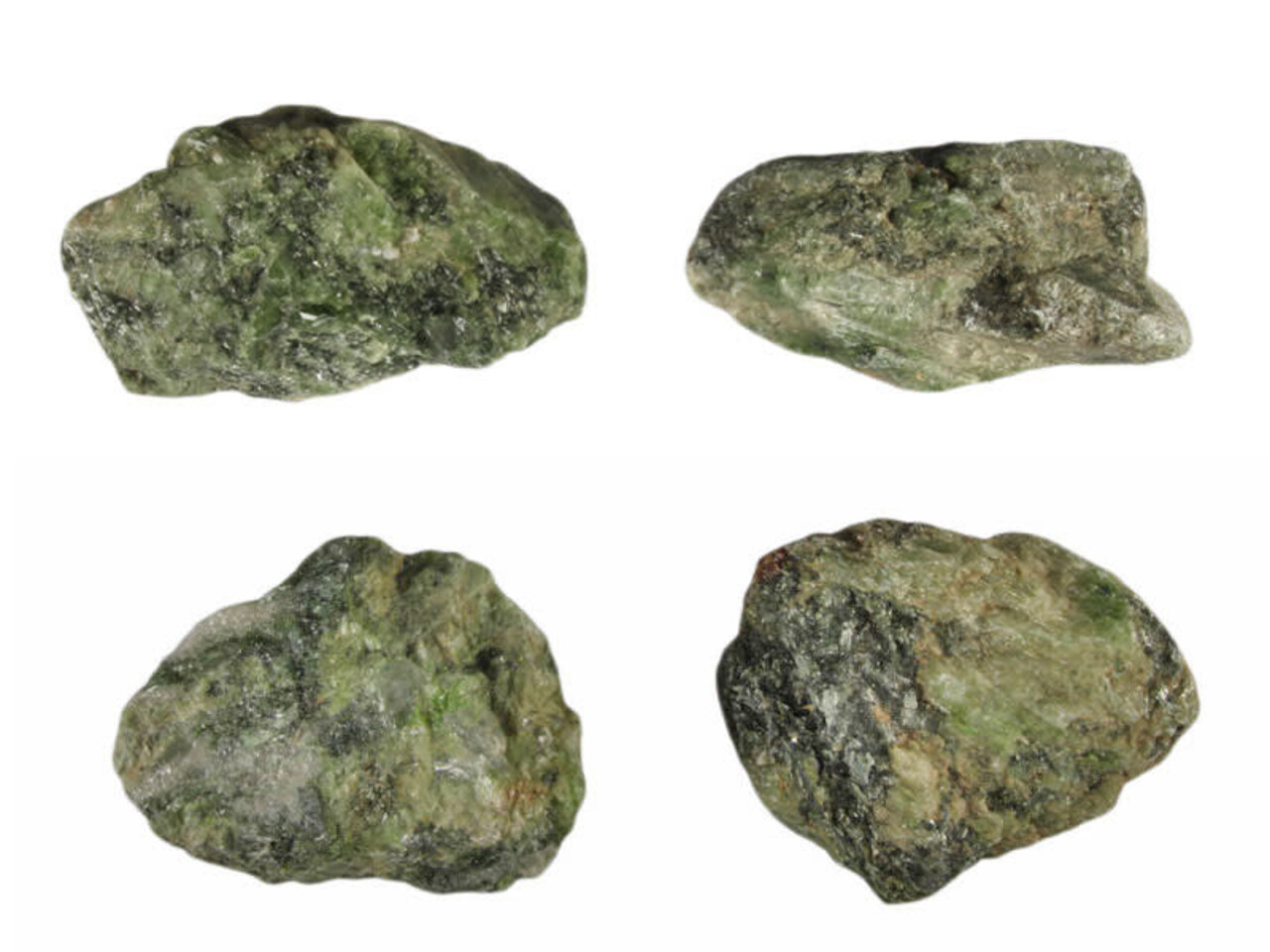 Diopsiet (groen) ruw 50 - 100 gram Diopsiet (groen) ruw 50 - 100 gram