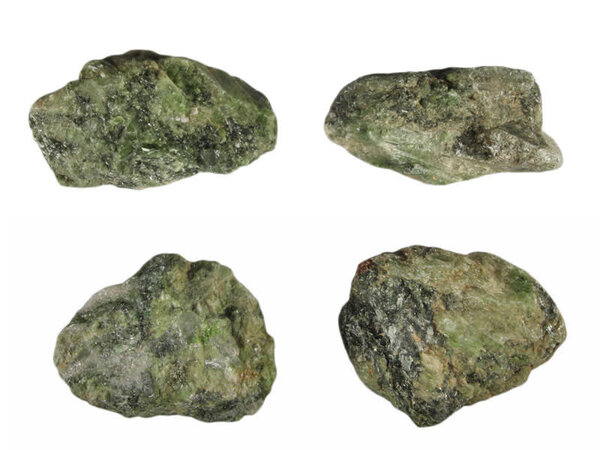 Diopsiet (groen) ruw 50 - 100 gram Diopsiet (groen) ruw 50 - 100 gram
