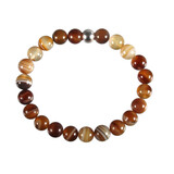 Sardonyx armband 18 cm | 8 mm kralen Sardonyx armband 18 cm | 8 mm kralen