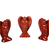 Jaspis  (rood) engel 4 cm