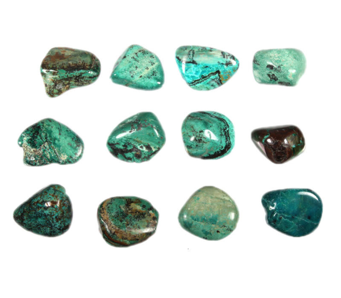 Eilatsteen getrommeld 2 - 5 gram Eilatsteen getrommeld 2 - 5 gram