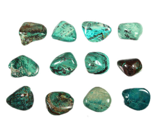 Eilatsteen getrommeld 2 - 5 gram Eilatsteen getrommeld 2 - 5 gram