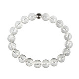 Bergkristal armband 20 cm | 10 mm kralen Bergkristal armband 20 cm | 10 mm kralen