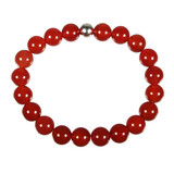 Carneool armband 20 cm | 10 mm kralen Carneool armband 20 cm | 10 mm kralen