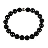 Toermalijn (zwart) armband 20 cm | 10 mm kralen Toermalijn (zwart) armband 20 cm | 10 mm kralen