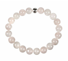Rozenkwarts armband 20 cm | 10 mm kralen Rozenkwarts armband 20 cm | 10 mm kralen
