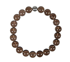 Rookkwarts armband 20 cm | 10 mm kralen Rookkwarts armband 20 cm | 10 mm kralen