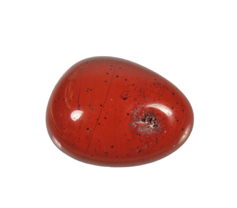 Jaspis (rood) steen getrommeld 20 - 30 gram
