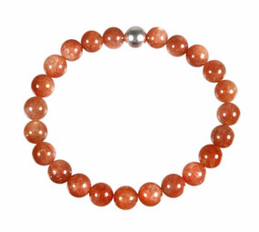 Zonnesteen armband A-kwaliteit 20 cm | 8 mm kralen Zonnesteen armband A-kwaliteit 20 cm | 8 mm kralen