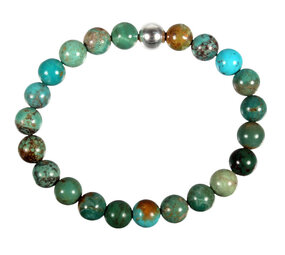 Turkoois armband 18 cm | 8 mm kralen Turkoois armband 18 cm | 8 mm kralen