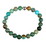 Turkoois armband 20 cm | 8 mm kralen Turkoois armband 20 cm | 8 mm kralen