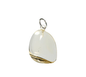 Citrien hanger A-kwaliteit met zilveren oogje Citrien hanger A-kwaliteit met zilveren oogje