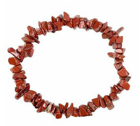 Jaspis (rood) armband split Jaspis (rood) armband split