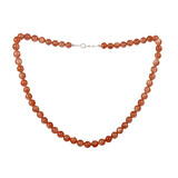 Zonnesteen ketting A-kwaliteit 8 mm kralen