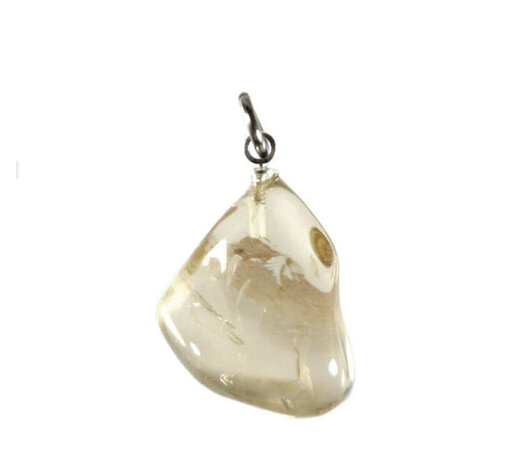 Labradoriet (goud) hanger getrommeld Labradoriet (goud) hanger getrommeld