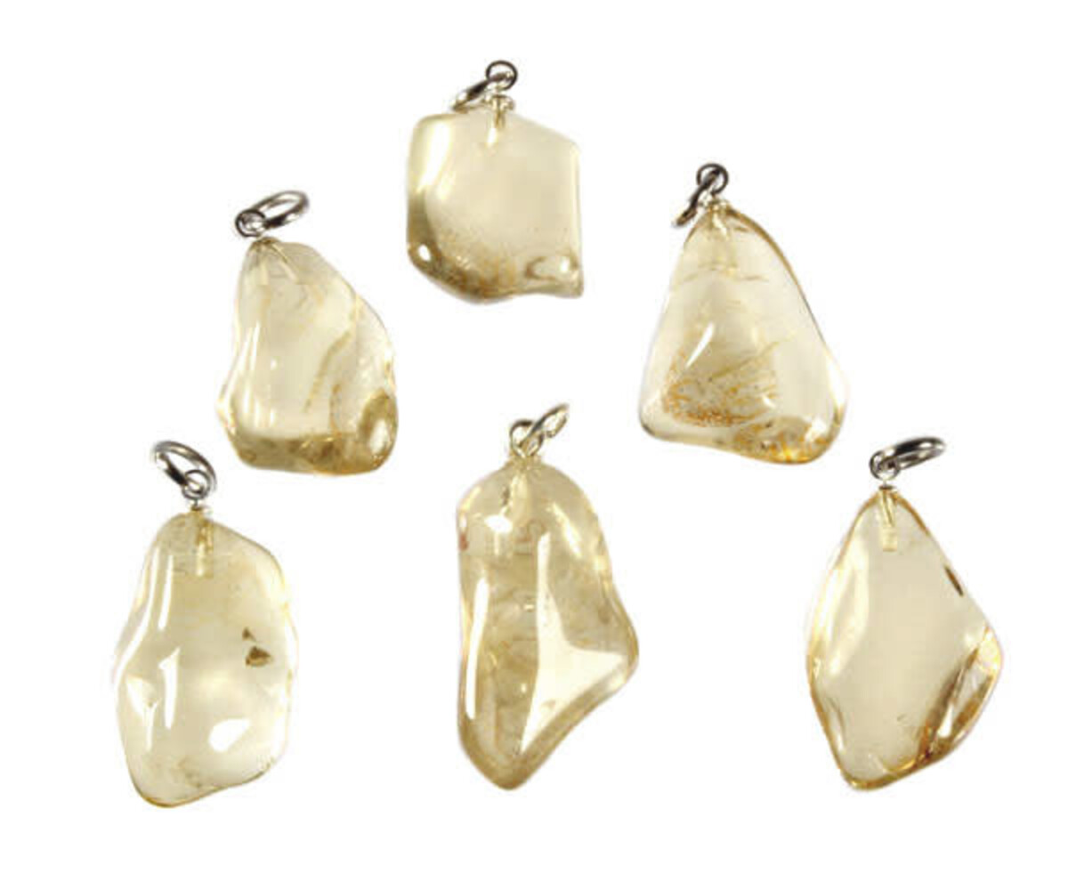 Labradoriet (goud) hanger getrommeld Labradoriet (goud) hanger getrommeld