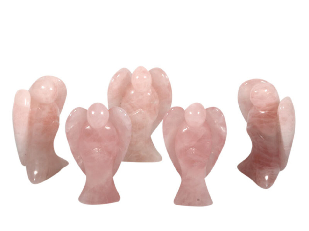 Rozenkwarts engel 7 - 7,5 cm