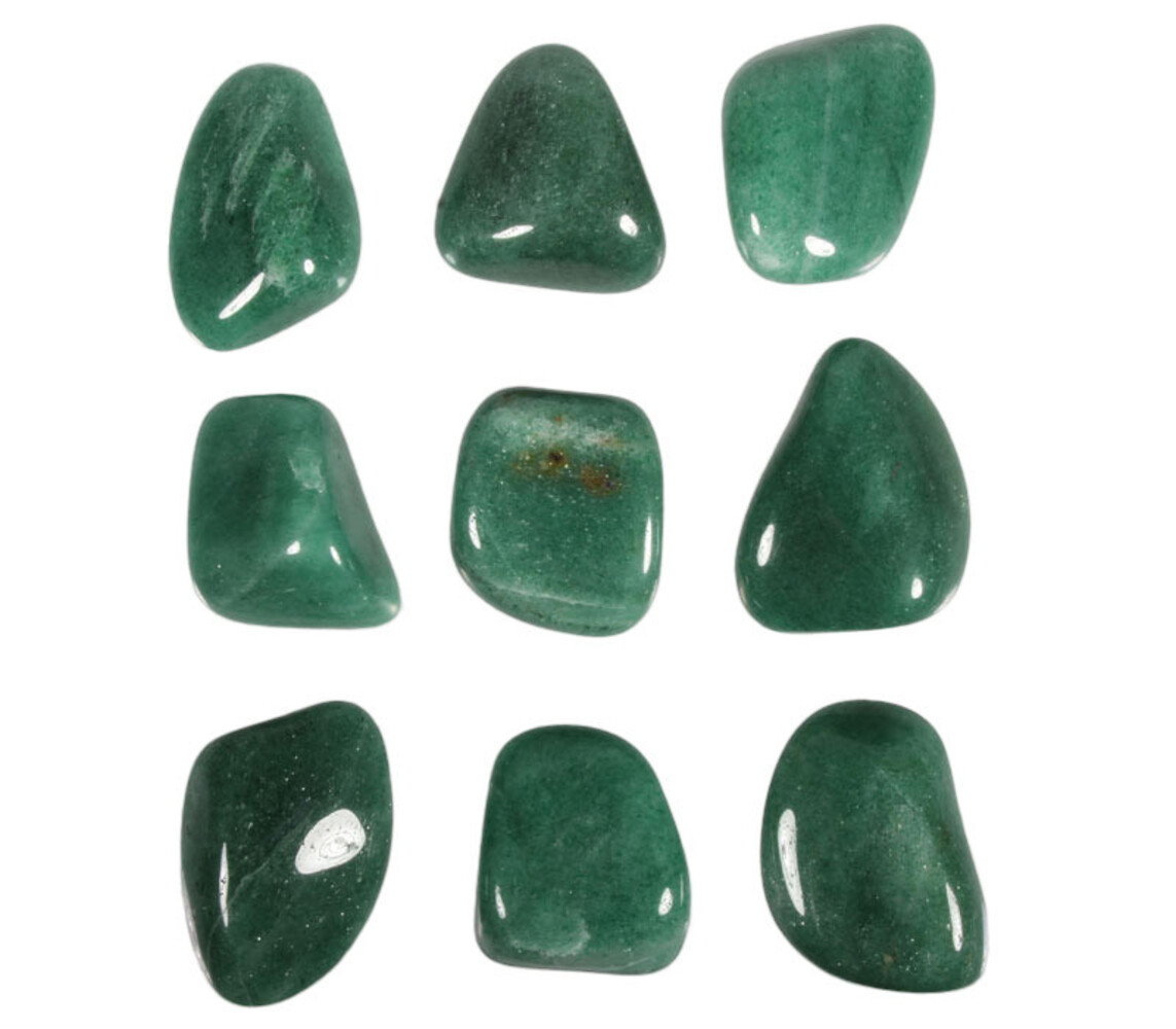 Aventurijn (groen) steen getrommeld 20 - 30 gram Aventurijn (groen) steen getrommeld 20 - 30 gram