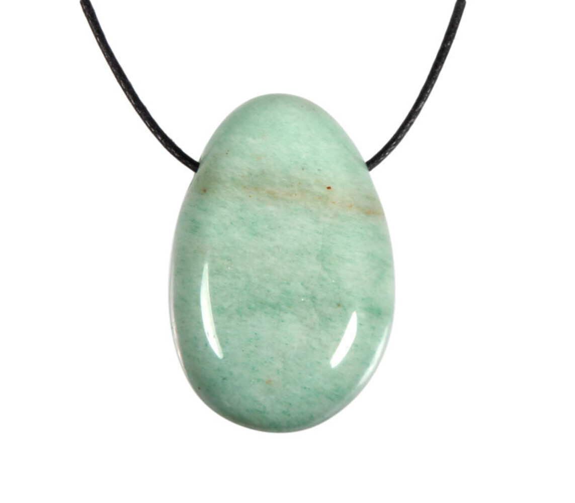 Amazoniet hanger doorboord Amazoniet hanger doorboord