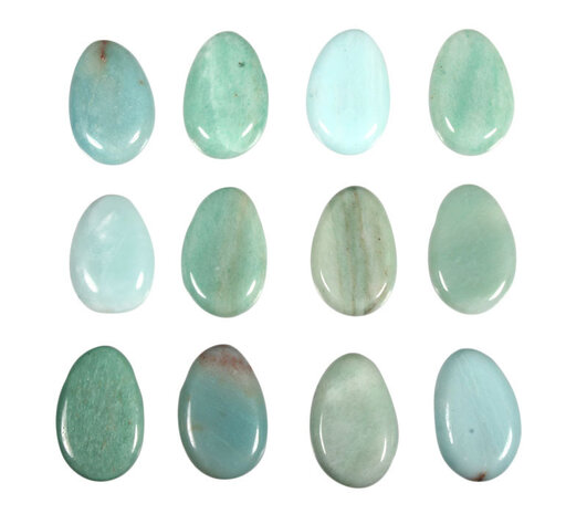 Amazoniet hanger doorboord Amazoniet hanger doorboord