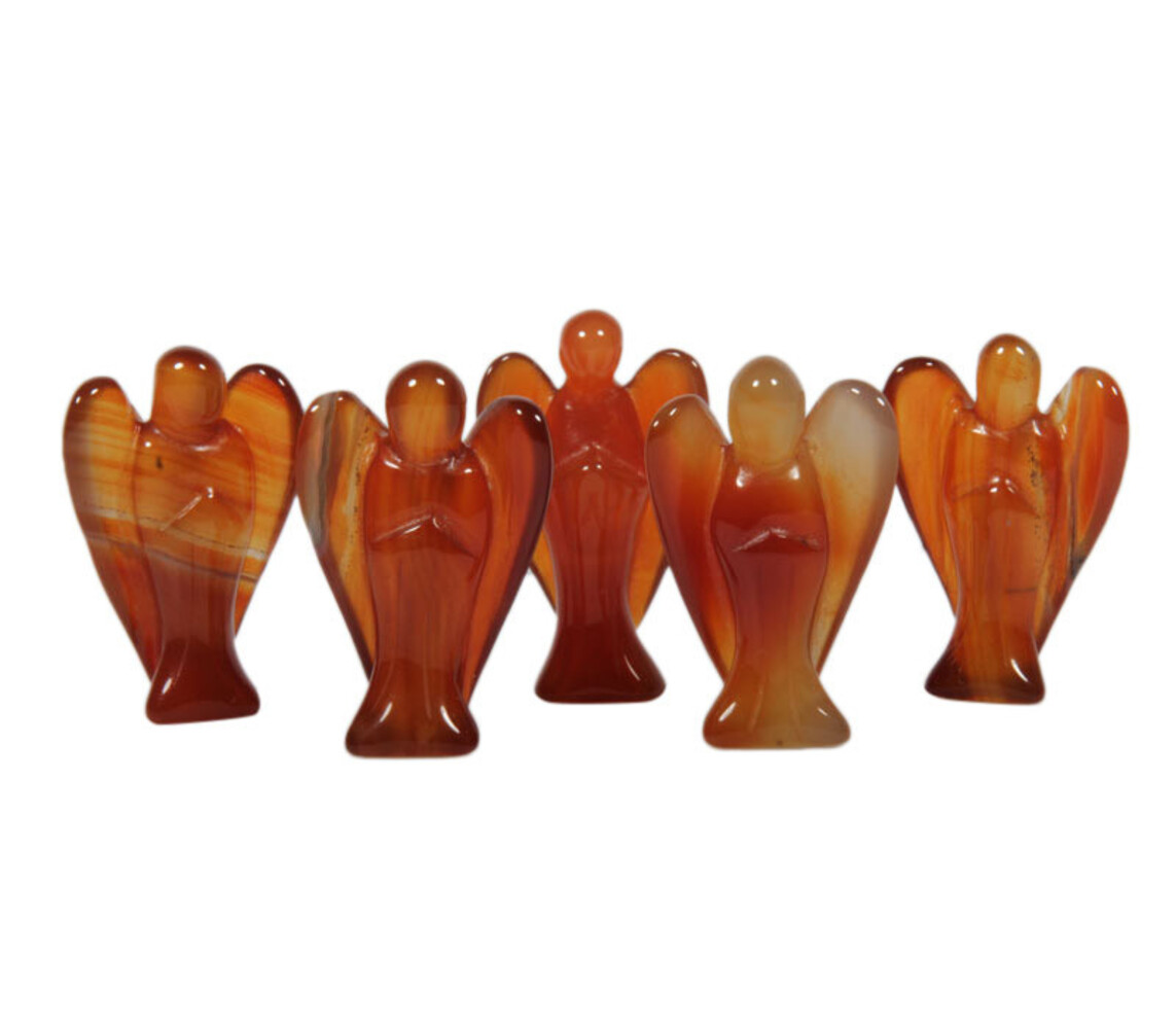 Carneool engel 3 - 3,5 cm