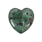 Robijn in fuchsiet edelsteen hart 4 cm Robijn in fuchsiet edelsteen hart 4 cm