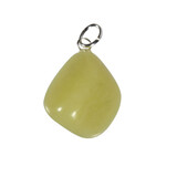 Infinite stone (serpentijn) hanger met zilveren oogje Infinite stone (serpentijn) hanger met zilveren oogje