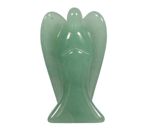 Aventurijn (groen) engel 5 cm