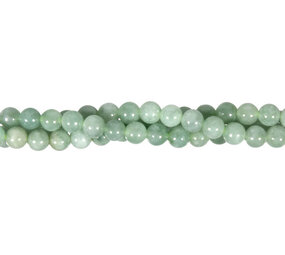 Jade (jadeiet) kralen rond 6 mm (streng van 40 cm) Jade (jadeiet) kralen rond 6 mm (streng van 40 cm)