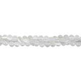 Seleniet kralen rond 6 mm (streng van 39 cm) Seleniet kralen rond 6 mm (streng van 39 cm)