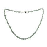 Jade (jadeiet) ketting 6 mm kralen Jade (jadeiet) ketting 6 mm kralen