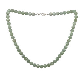 Jade (jadeiet) ketting 8 mm kralen