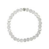 Seleniet armband 18 cm | 6 mm kralen Seleniet armband 18 cm | 6 mm kralen