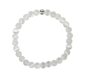Seleniet armband 18 cm | 6 mm kralen Seleniet armband 18 cm | 6 mm kralen