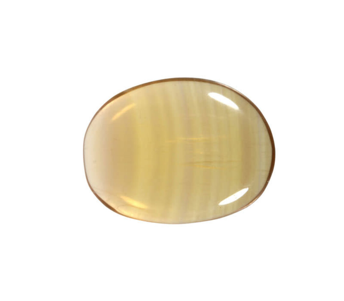 Fluoriet (geel) steen plat gepolijst Fluoriet (geel) steen plat gepolijst