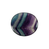 Fluoriet (multi) steen plat gepolijst