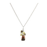 Zilveren ketting tros geborgen en veilig voelen Zilveren ketting tros geborgen en veilig voelen