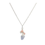 Zilveren ketting tros sterrenbeeld kreeft Zilveren ketting tros sterrenbeeld kreeft
