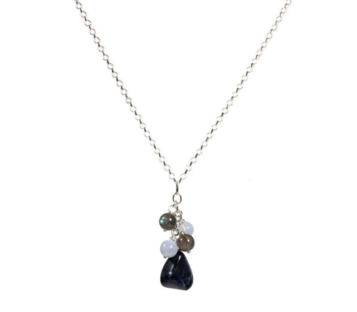 Zilveren ketting tros sterrenbeeld boogschutter Zilveren ketting tros sterrenbeeld boogschutter