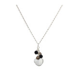 Zilveren ketting tros sterrenbeeld steenbok Zilveren ketting tros sterrenbeeld steenbok