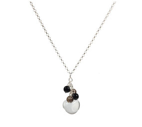 Zilveren ketting tros sterrenbeeld steenbok Zilveren ketting tros sterrenbeeld steenbok