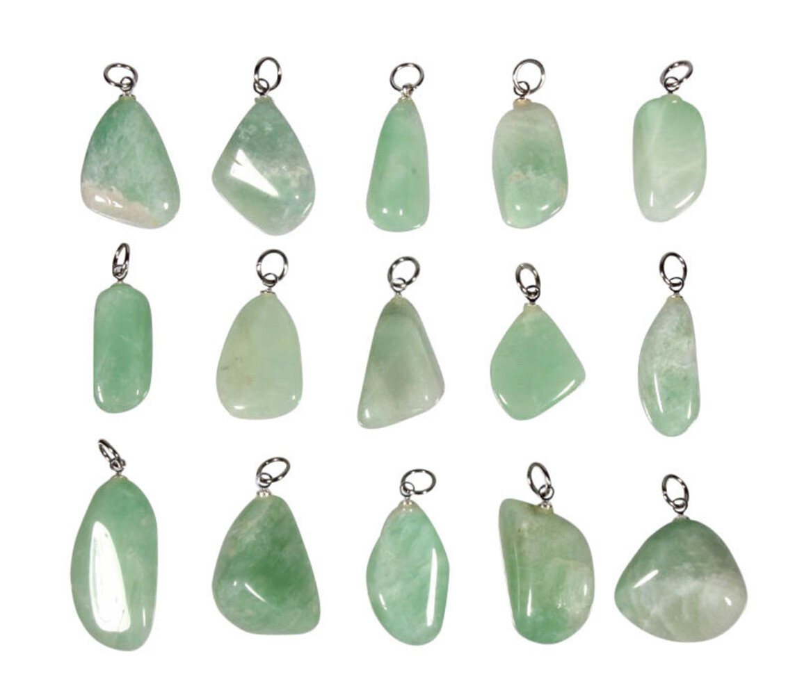 Maansteen (groen) hanger Maansteen (groen) hanger