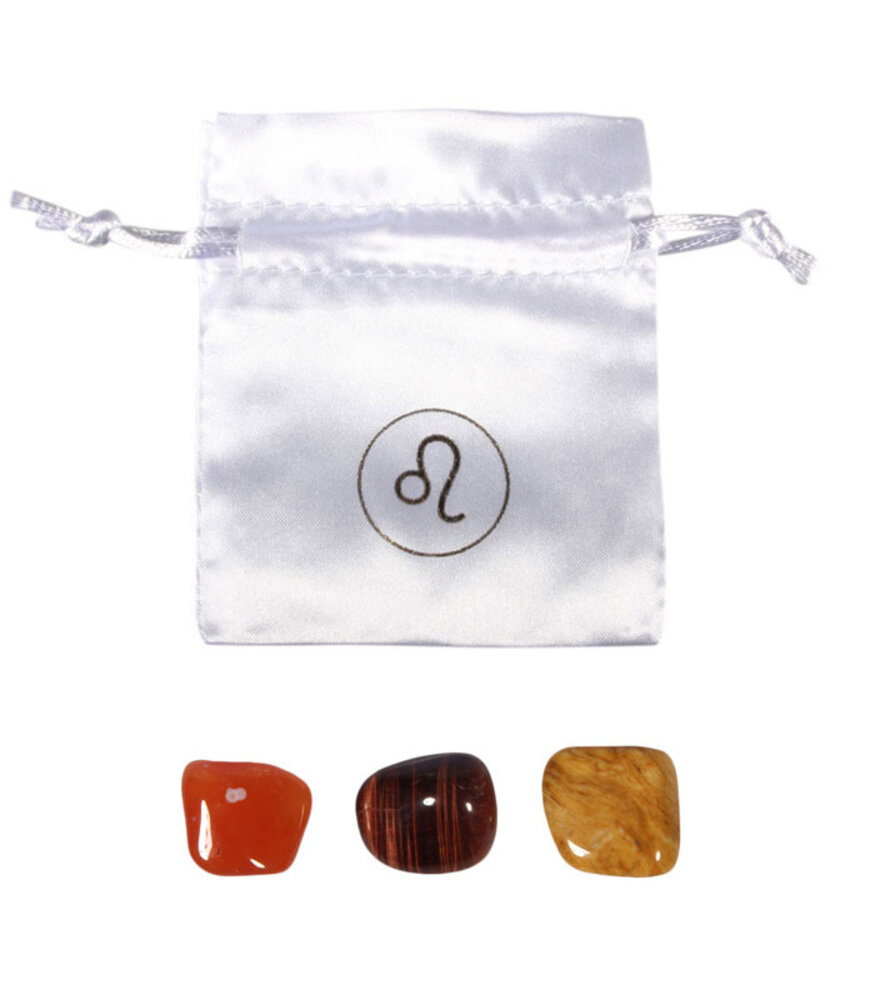 Edelsteen set | sterrenbeeld leeuw