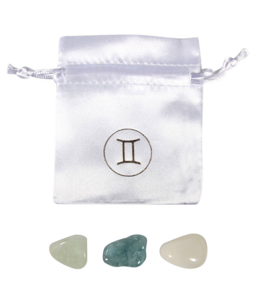 Edelsteen set | sterrenbeeld tweelingen