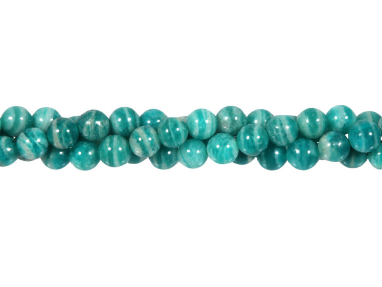 Amazoniet kralen rond 6 mm (streng van 40 cm) Amazoniet kralen rond 6 mm (streng van 40 cm)