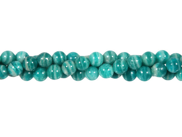 Amazoniet kralen rond 6 mm (streng van 40 cm) Amazoniet kralen rond 6 mm (streng van 40 cm)
