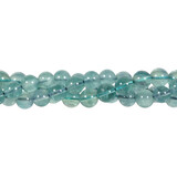 Fluoriet (groen/blauw) kralen rond 8 mm (streng van 40 cm) Fluoriet (groen/blauw) kralen rond 8 mm (streng van 40 cm)