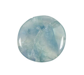 Fluoriet (groen/blauw) steen plat gepolijst Fluoriet (groen/blauw) steen plat gepolijst