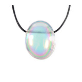 Angel aura kwarts hanger A-kwaliteit doorboord Angel aura kwarts hanger A-kwaliteit doorboord