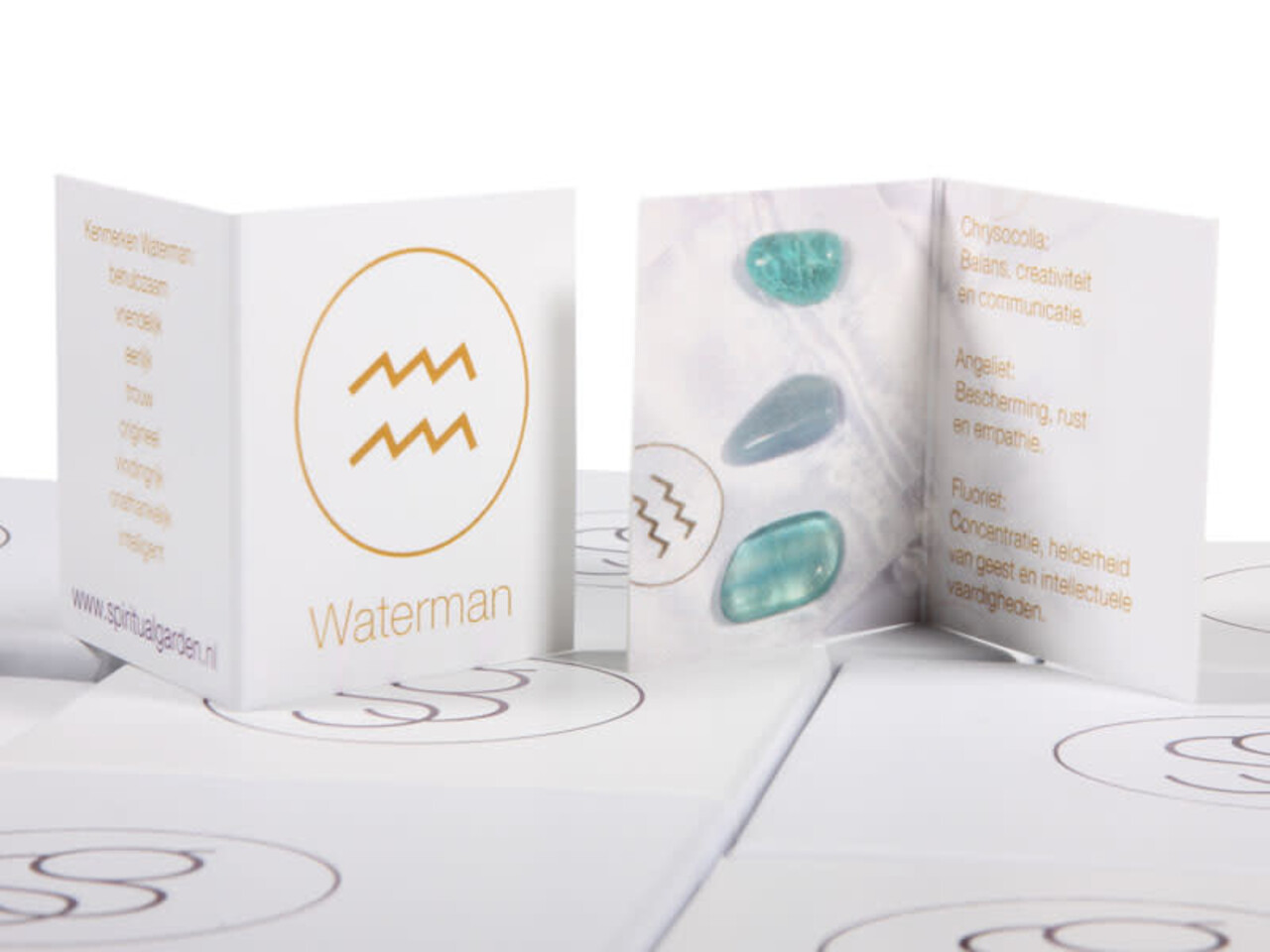 Edelsteen set | sterrenbeeld waterman